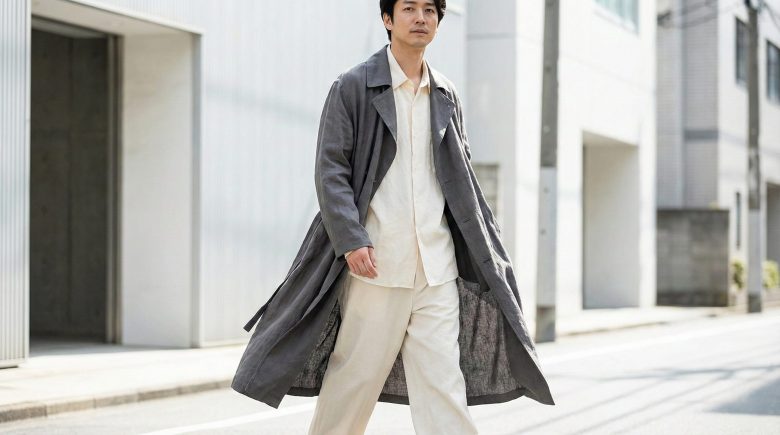 ドレープ感のある服